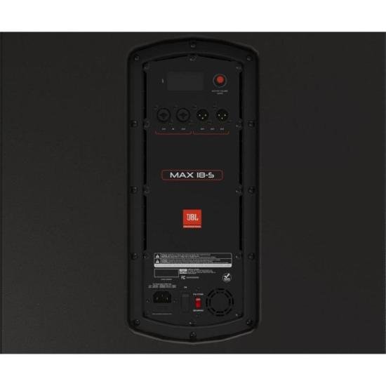 Subwoofer Amplificado JBL MAX18S 18” por 6.299,00 à vista no boleto/pix ou parcele em até 12x sem juros. Compre na loja Mundomax!
