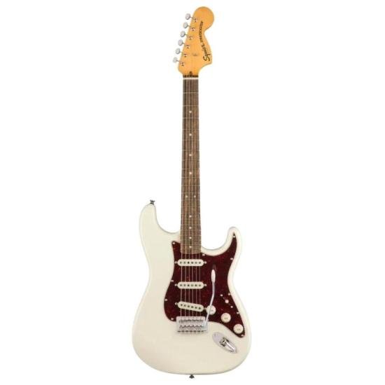 Squier Classic Vibe 70s Stratocasterレフティ Guitarra Squier Stratocaster Classic Vibe 70S Olympic White