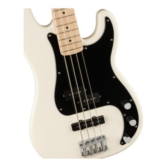 Contrabaixo Squier Affinity Precision Bass PJ Olympic White por 3.099,00 à vista no boleto/pix ou parcele em até 12x sem juros. Compre na loja Mundomax!