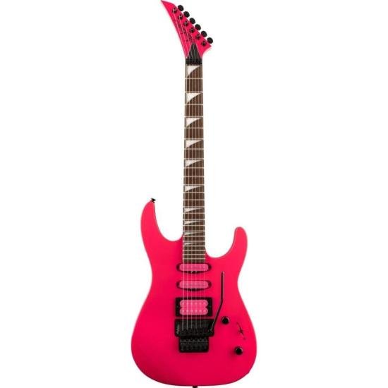 Guitarra Jackson Dinky X DK3XR HSS Neon Pink por 5.999,00 à vista no boleto/pix ou parcele em até 12x sem juros. Compre na loja Mundomax!