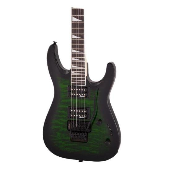 Guitarra Jackson Dinky Arch Top JS32Q Transparent Green Burst por 3.999,00 à vista no boleto/pix ou parcele em até 12x sem juros. Compre na loja Mundomax!