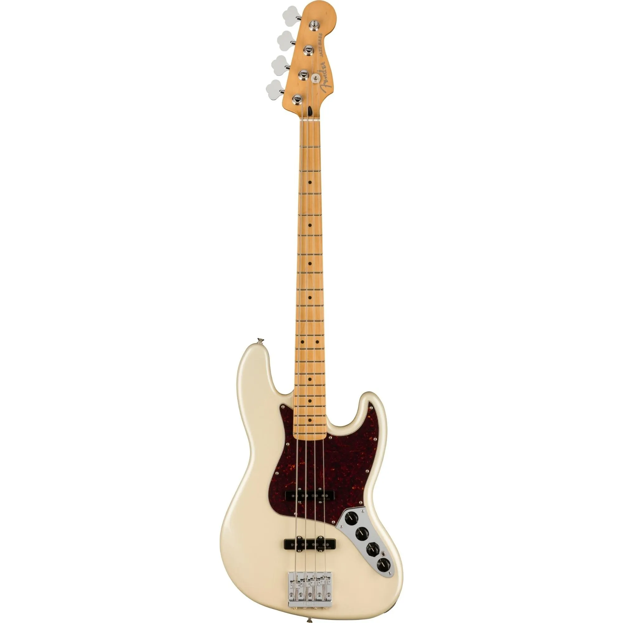 Contrabaixo Fender Player Plus Jazz Bass Olympic White com Deluxe GigBag (82550)