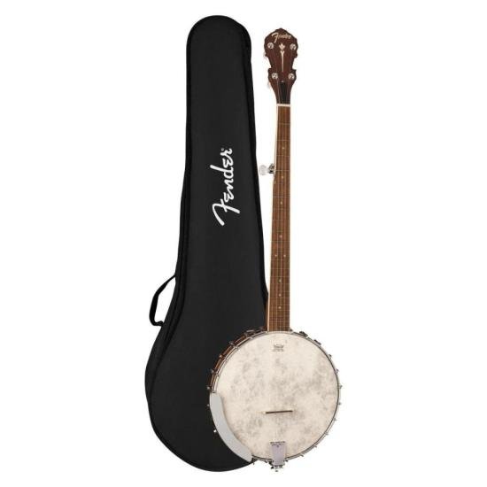 Banjo Fender PB-180E Natural Com Bag por 4.838,00 à vista no boleto/pix ou parcele em até 12x sem juros. Compre na loja Mundomax!