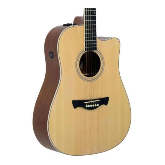 Violão Tagima Sunset Eletroacústico Folk Aço Natural com Bag por 1.950,00 à vista no boleto/pix ou parcele em até 12x sem juros. Compre na loja Mundomax!