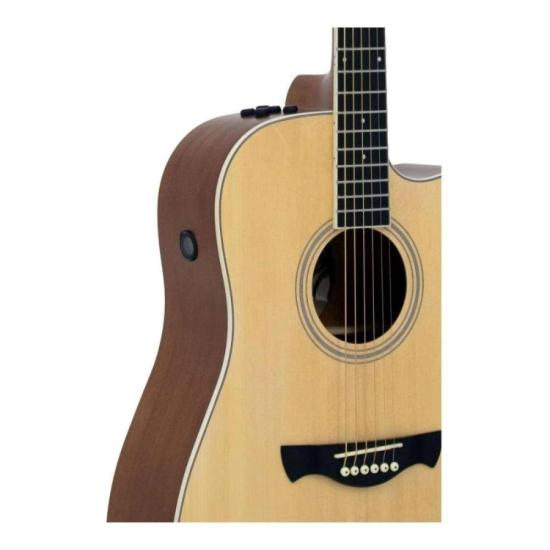 Violão Tagima Sunset Eletroacústico Folk Aço Natural com Bag por 1.950,00 à vista no boleto/pix ou parcele em até 12x sem juros. Compre na loja Mundomax!