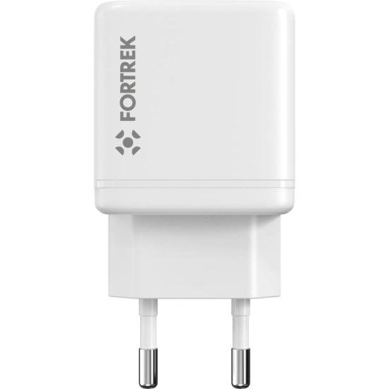 Carregador Universal DUAL USB-C e USB-A Fortrek FK 110B por 46,13 à vista no boleto/pix ou parcele em até 1x sem juros. Compre na loja Fortrek!