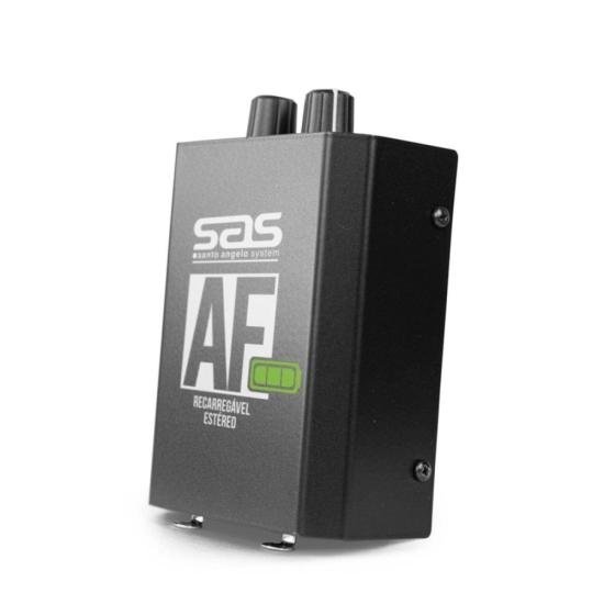 Amplificador p/ Fone AFR ESTÉREO Santo Angelo Preto por 569,00 à vista no boleto/pix ou parcele em até 10x sem juros. Compre na loja Mundomax!