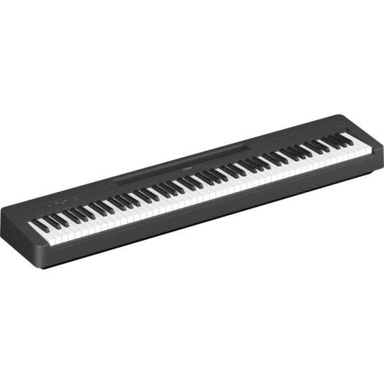 Piano Yamaha P143B Digital Preto por 0,00 à vista no boleto/pix ou parcele em até 1x sem juros. Compre na loja Mundomax!