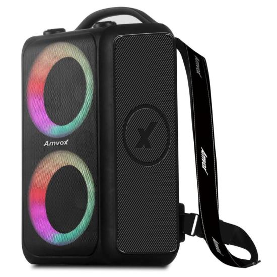Caixa de Som Amplificada Amvox ACA 600 Bagvox Black por 679,99 à vista no boleto/pix ou parcele em até 10x sem juros. Compre na loja Mundomax!