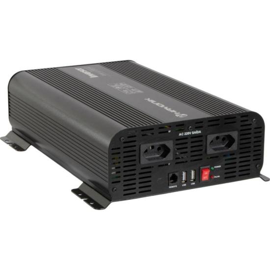 Inversor Automotivo HAYONIK PSW122 Onda Senoidal 2000W 12Vdc/220V por 3.448,00 à vista no boleto/pix ou parcele em até 12x sem juros. Compre na loja Mundomax!