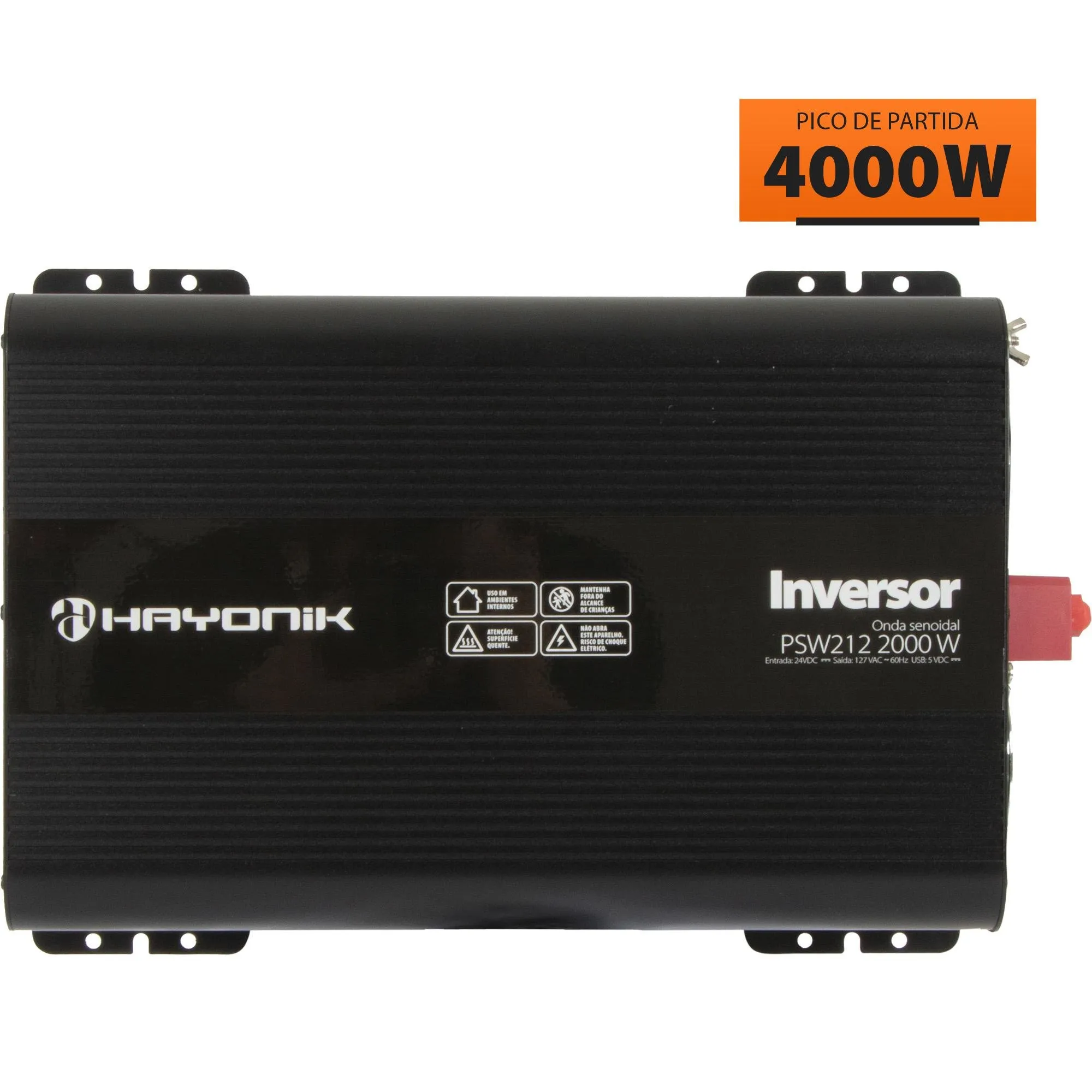 Inversor de Onda Senoidal 2000W 24Vdc/127V PSW212 Hayonik (82716)