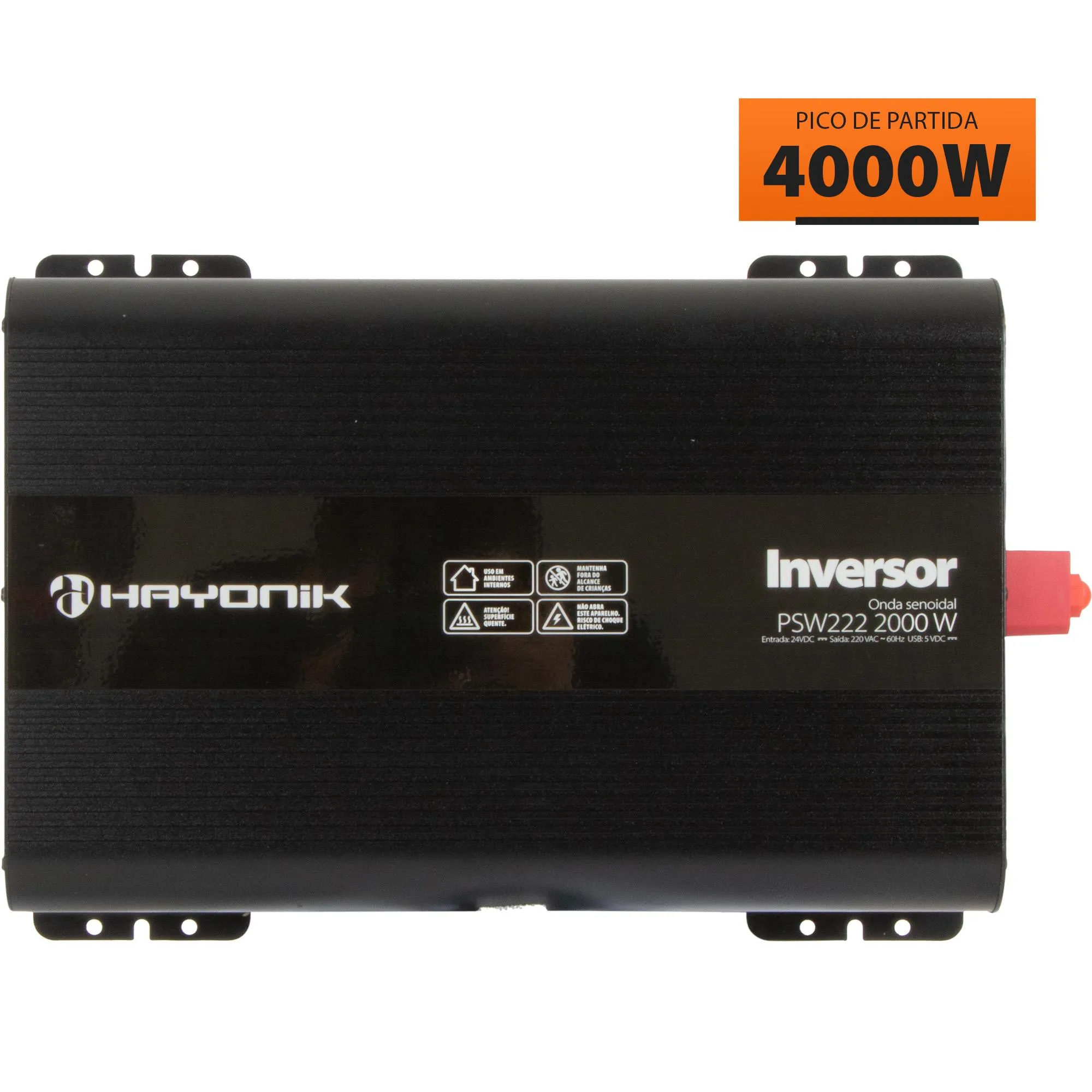 Inversor de Onda Senoidal 2000W 24Vdc/220V PSW222 Hayonik por 2.976,00 à vista no boleto/pix ou parcele em até 12x sem juros. Compre na loja Mundomax!