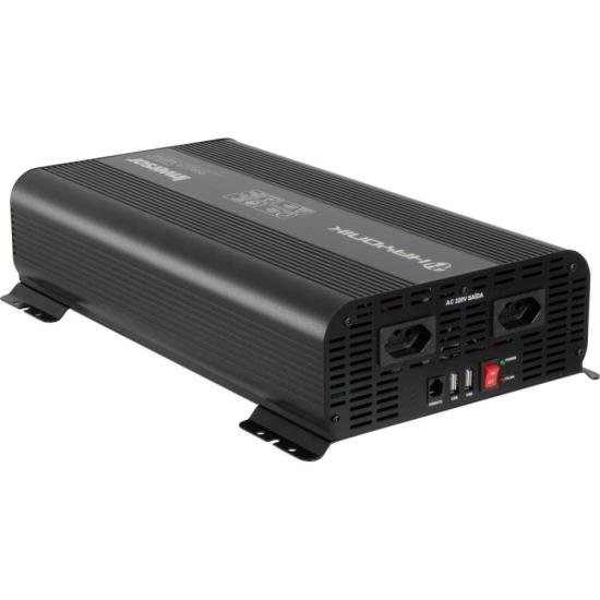 Inversor Automotivo HAYONIK PSW223 Onda Senoidal 3000W 24Vdc/220V por 4.315,00 à vista no boleto/pix ou parcele em até 12x sem juros. Compre na loja Mundomax!