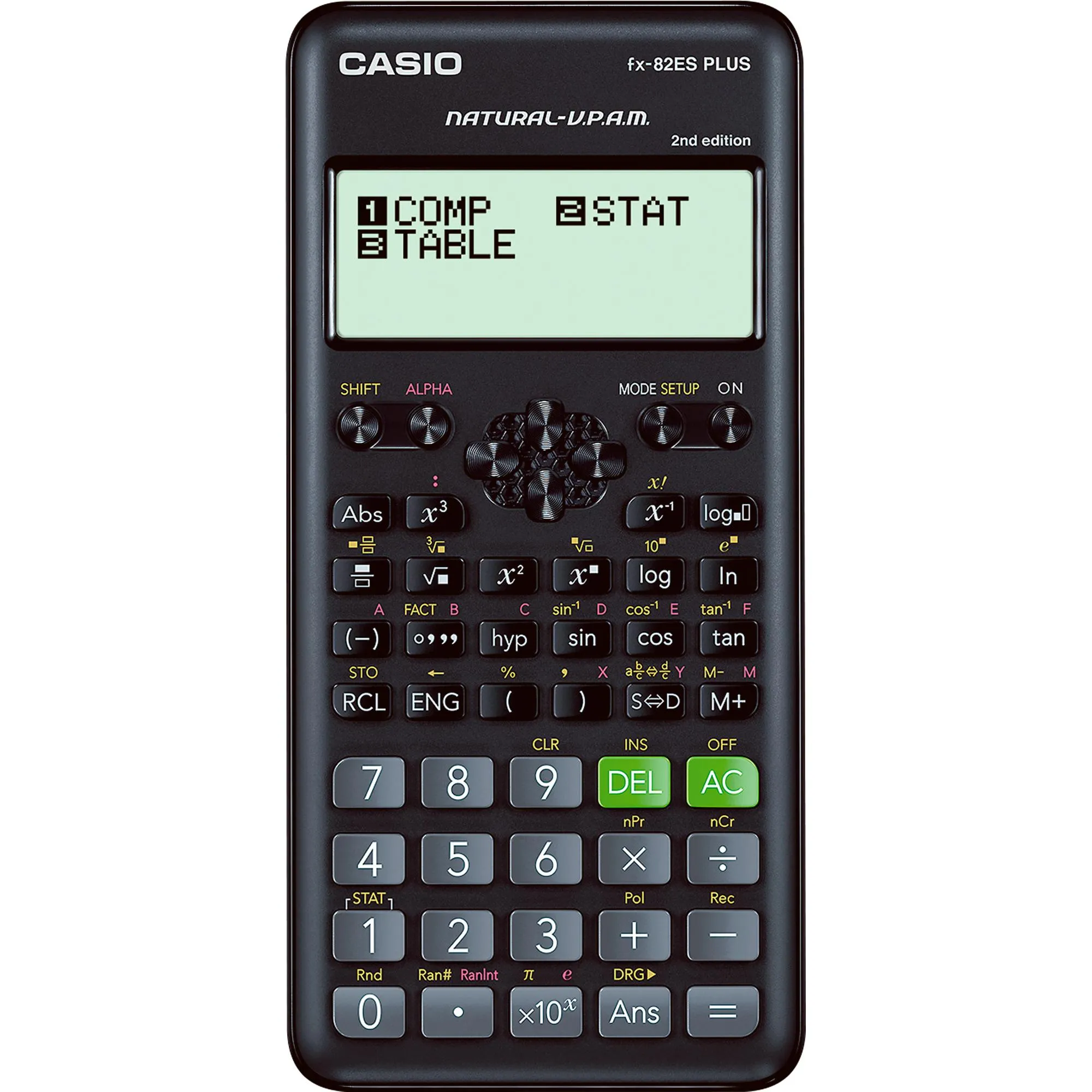 Calculadora Científica Casio FX-82ES Plus-2 Preta por 89,99 à vista no boleto/pix ou parcele em até 3x sem juros. Compre na loja Mundomax!
