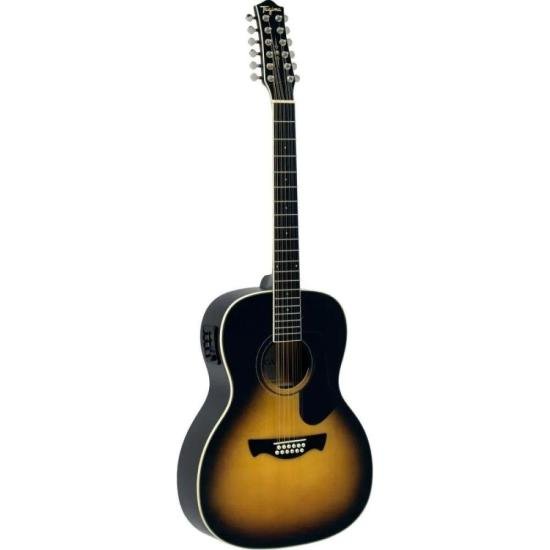 Violão Tagima Azteca XII Eletroacústico 12 Cordas Aço Vintage Sunburs por 1.149,00 à vista no boleto/pix ou parcele em até 12x sem juros. Compre na loja Mundomax!