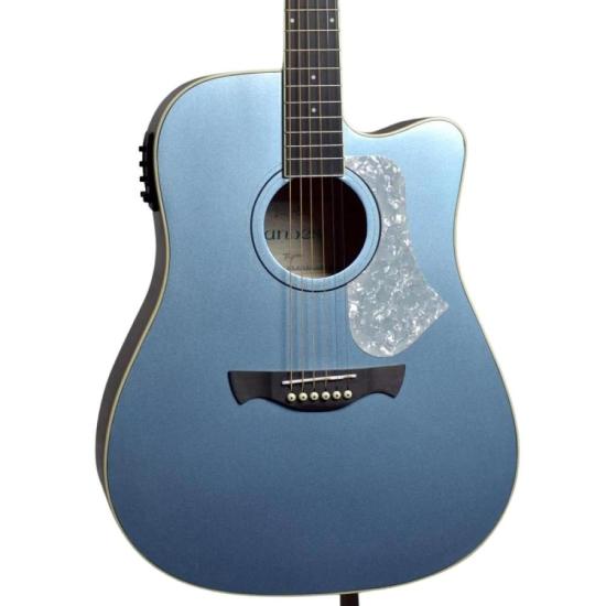 Violão Tagima Andes Folk Eletroacústico Aço Lake Placid Blue Satin por 1.099,00 à vista no boleto/pix ou parcele em até 12x sem juros. Compre na loja Mundomax!