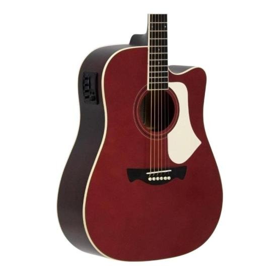 Violão Tagima Andes Folk Eletroacústico Aço Candy Apple Satin por 1.099,00 à vista no boleto/pix ou parcele em até 12x sem juros. Compre na loja Mundomax!