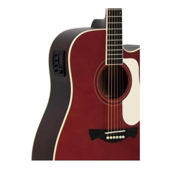 Violão Tagima Andes Folk Eletroacústico Aço Candy Apple Satin por 1.099,00 à vista no boleto/pix ou parcele em até 12x sem juros. Compre na loja Mundomax!