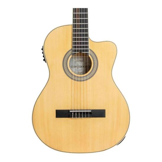 Violão Tagima Cartagena Eletroacústico Nylon Natural Satin por 1.099,00 à vista no boleto/pix ou parcele em até 12x sem juros. Compre na loja Mundomax!