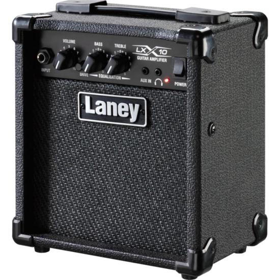 Amplificador de Guitarra Laney LX10 110v Preto por 807,00 à vista no boleto/pix ou parcele em até 10x sem juros. Compre na loja Mundomax!