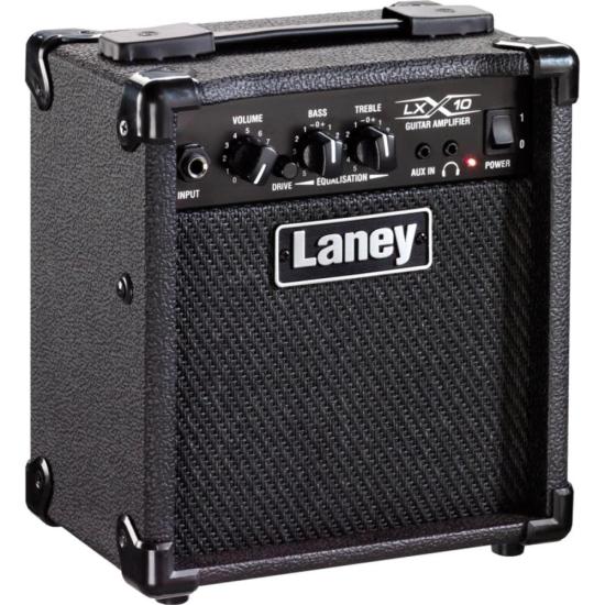 Amplificador de Guitarra Laney LX10 110v Preto por 807,00 à vista no boleto/pix ou parcele em até 10x sem juros. Compre na loja Mundomax!