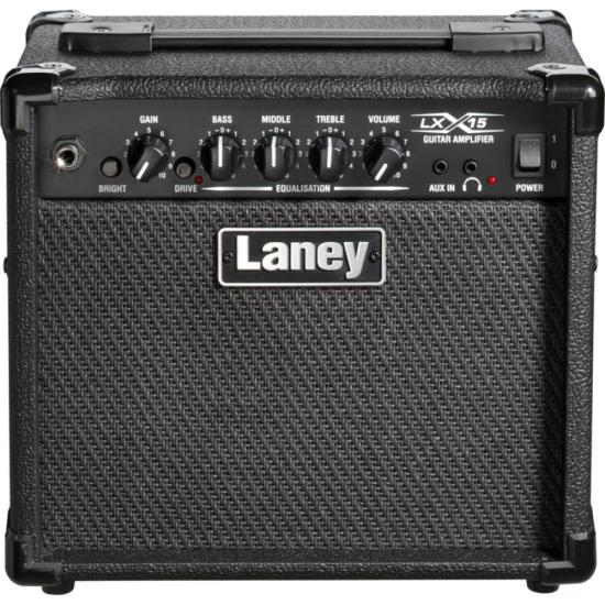 Amplificador Para Guitarra Laney LX15 Preto (82805)
