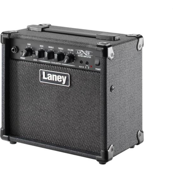 Amplificador de Guitarra Laney LX15 110v Preto por 1.445,00 à vista no boleto/pix ou parcele em até 12x sem juros. Compre na loja Mundomax!