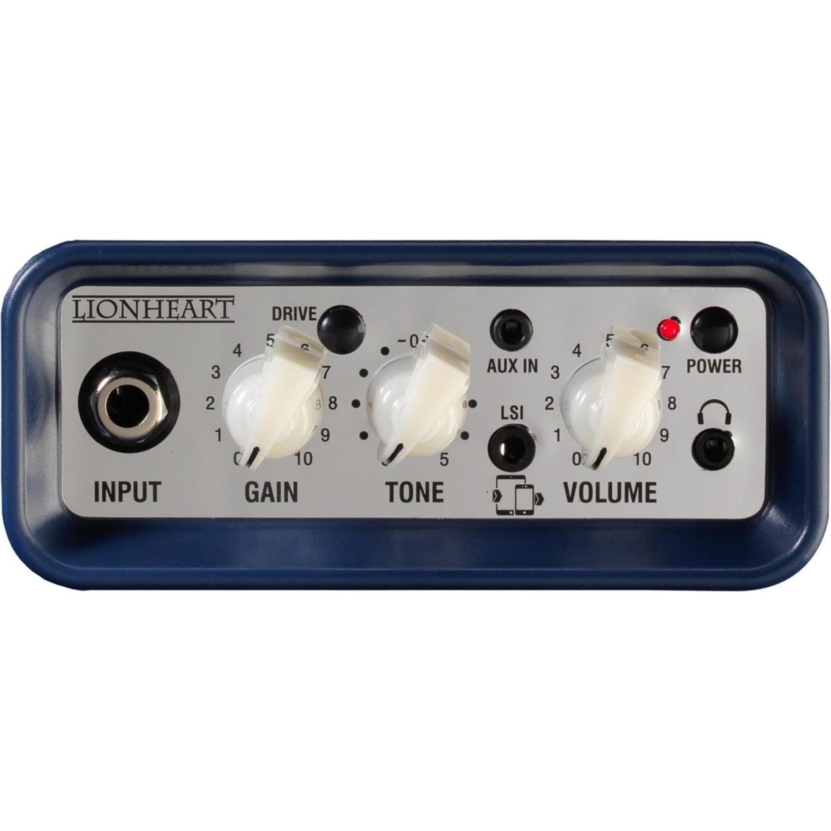Mini Amplificador de Guitarra Laney Mini-Lion Azul - Mundomax
