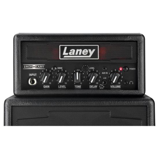 Mini Amplificador de Guitarra Laney Ministack-Iron Preto por 1.445,00 à vista no boleto/pix ou parcele em até 12x sem juros. Compre na loja Mundomax!