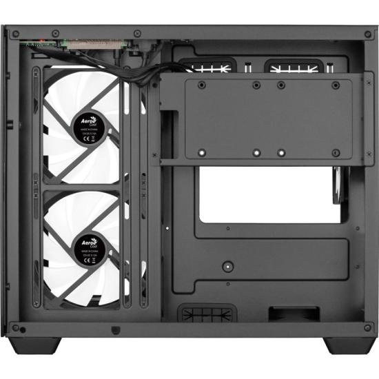 Gabinete Gamer Aerocool Dryft Mini Preto Com 6 fans ARGB Lateral Vidro por 655,81 à vista no boleto/pix ou parcele em até 10x sem juros. Compre na loja Aerocool!