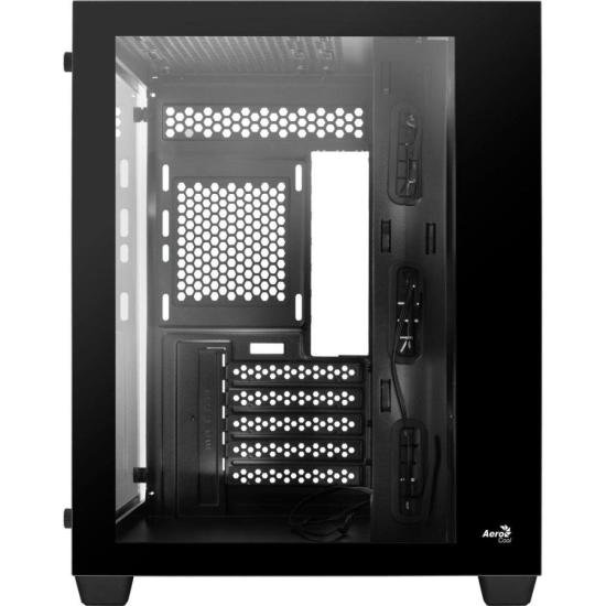 Gabinete Gamer Aerocool Dryft Mini Preto Lateral Vidro por 376,24 à vista no boleto/pix ou parcele em até 10x sem juros. Compre na loja Aerocool!