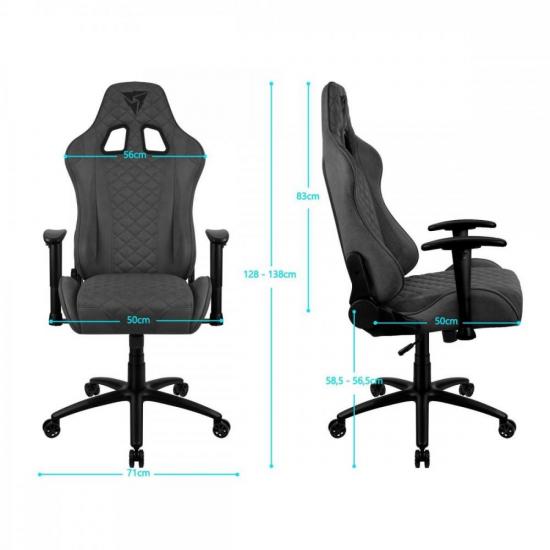 Cadeira Gamer ThunderX3 TGC12 Loft Grafite por 1.299,70 à vista no boleto/pix ou parcele em até 12x sem juros. Compre na loja Tx3brasil!
