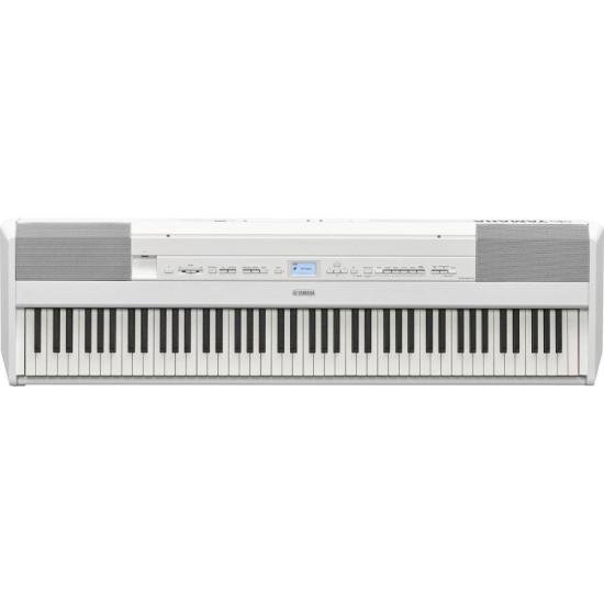 Piano Yamaha P-525 Digital Branco por 0,00 à vista no boleto/pix ou parcele em até 1x sem juros. Compre na loja Mundomax!
