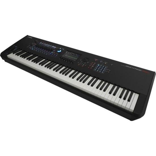 Teclado Yamaha Montage M8X Sintetizador Preto por 0,00 à vista no boleto/pix ou parcele em até 1x sem juros. Compre na loja Mundomax!
