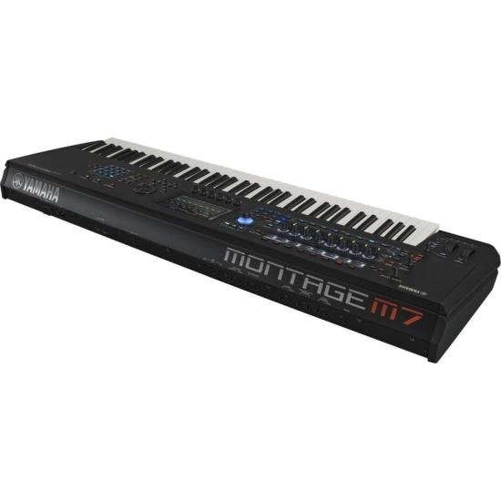 Teclado Yamaha Montage M7 Sintetizador Preto por 0,00 à vista no boleto/pix ou parcele em até 1x sem juros. Compre na loja Mundomax!