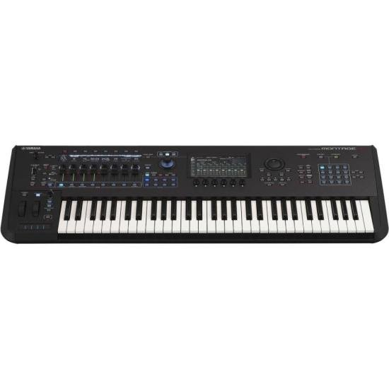 Teclado Yamaha Montage M6 Sintetizador Preto por 0,00 à vista no boleto/pix ou parcele em até 1x sem juros. Compre na loja Mundomax!