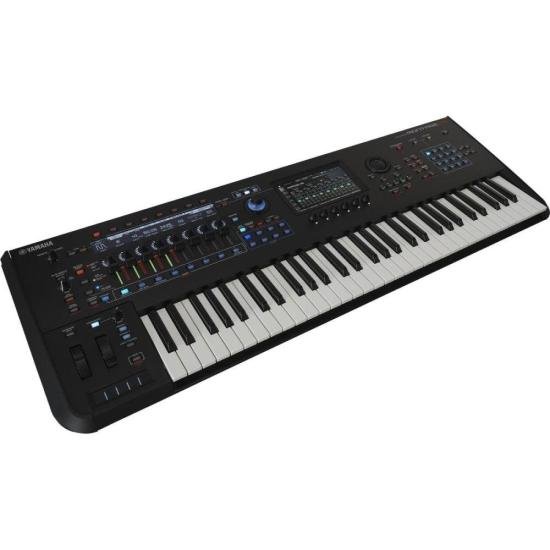 Teclado Yamaha Montage M6 Sintetizador Preto por 0,00 à vista no boleto/pix ou parcele em até 1x sem juros. Compre na loja Mundomax!