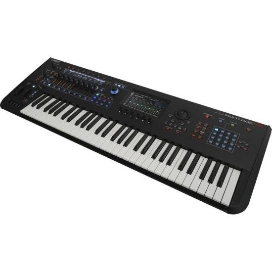 Teclado Yamaha Montage M6 Sintetizador Preto por 0,00 à vista no boleto/pix ou parcele em até 1x sem juros. Compre na loja Mundomax!