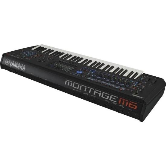 Teclado Yamaha Montage M6 Sintetizador Preto por 0,00 à vista no boleto/pix ou parcele em até 1x sem juros. Compre na loja Mundomax!