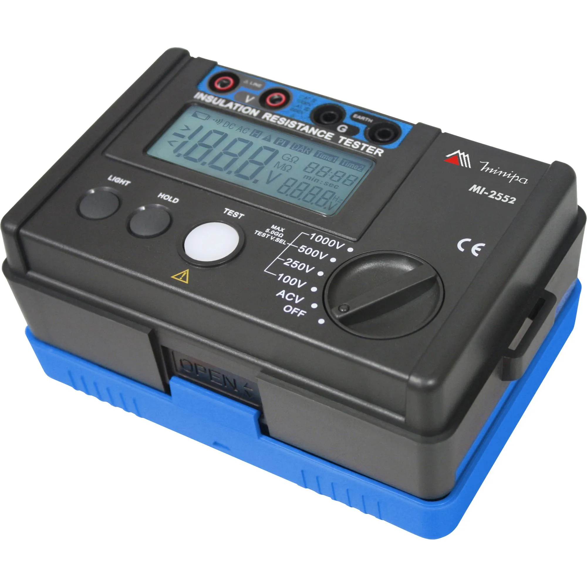 Megômetro Digital Portátil Minipa MI-2552 (82982)