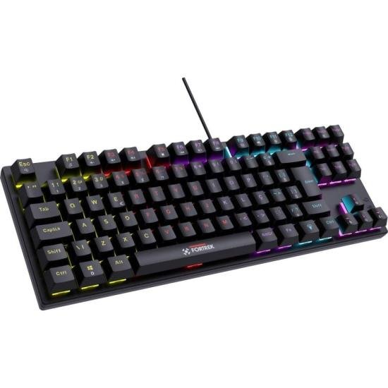 Teclado Gamer Mecânico Fortrek Gravity 80 TKL Switch Outemu Red por 204,19 à vista no boleto/pix ou parcele em até 8x sem juros. Compre na loja Fortrek!