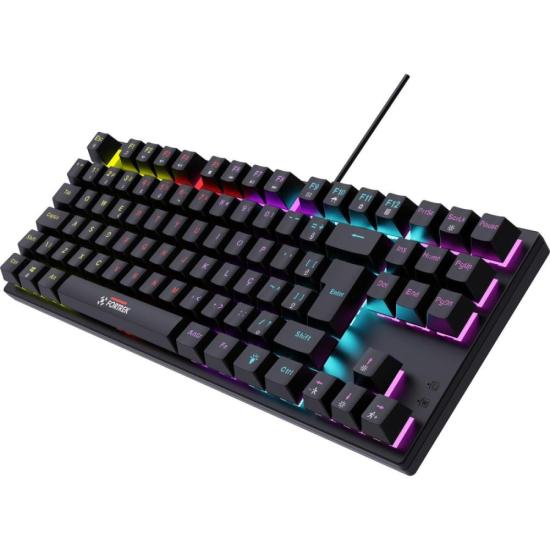 Teclado Gamer Mecânico Fortrek Gravity 80 TKL Switch Outemu Red por 204,19 à vista no boleto/pix ou parcele em até 8x sem juros. Compre na loja Fortrek!