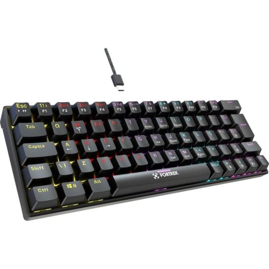 Teclado Gamer Mecânico Fortrek Gravity 65 Compact Switch Outemu Red B por 182,69 à vista no boleto/pix ou parcele em até 7x sem juros. Compre na loja Fortrek!