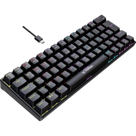 Teclado Gamer Mecânico Fortrek Gravity 65 Compact Switch Outemu Red B por 182,69 à vista no boleto/pix ou parcele em até 7x sem juros. Compre na loja Fortrek!