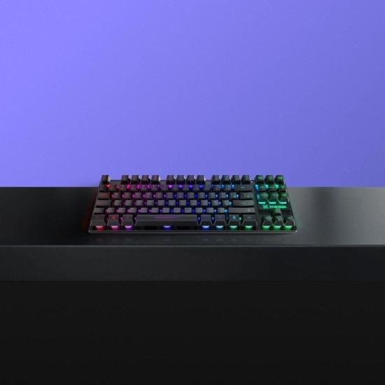 Teclado Gamer Fortrek Fearless 80 TKL Preto por 79,00 à vista no boleto/pix ou parcele em até 3x sem juros. Compre na loja Mundomax!