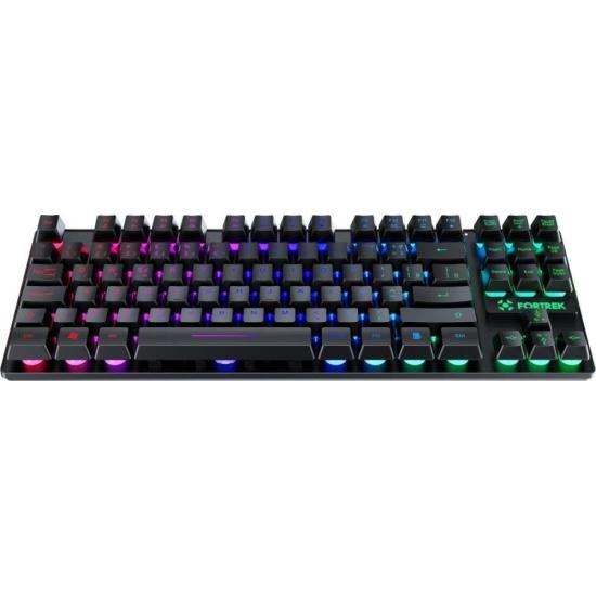 Teclado Gamer Fortrek Fearless 80 TKL Preto por 79,00 à vista no boleto/pix ou parcele em até 3x sem juros. Compre na loja Mundomax!