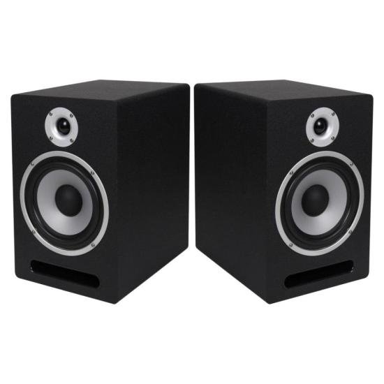 Kit 2 Monitores de Referência Para Estúdio Hayonik M60 Bi-amplificado por 2.118,00 à vista no boleto/pix ou parcele em até 12x sem juros. Compre na loja Mundomax!