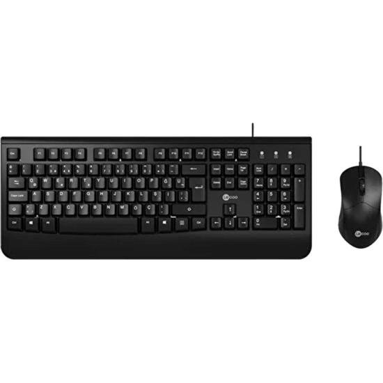 Kit Teclado e Mouse Lecoo CM105 USB Preto por 95,00 à vista no boleto/pix ou parcele em até 3x sem juros. Compre na loja Mundomax!