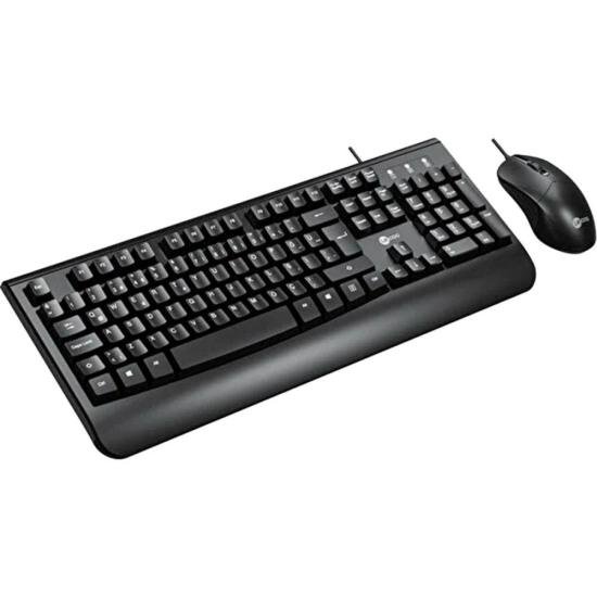 Kit Teclado e Mouse Lecoo CM105 USB Preto por 95,00 à vista no boleto/pix ou parcele em até 3x sem juros. Compre na loja Mundomax!