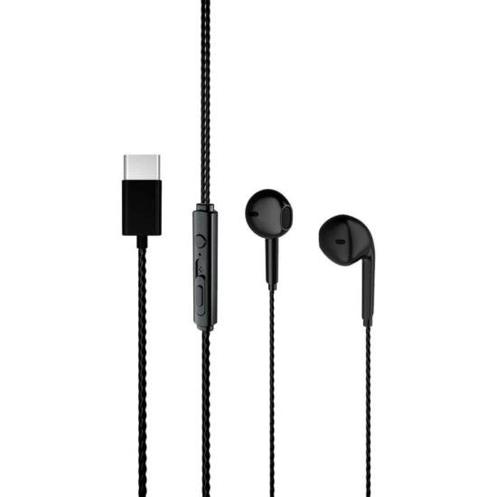 Fone de Ouvido Lecoo EH104 USB-C Preto por 40,00 à vista no boleto/pix ou parcele em até 1x sem juros. Compre na loja Mundomax!